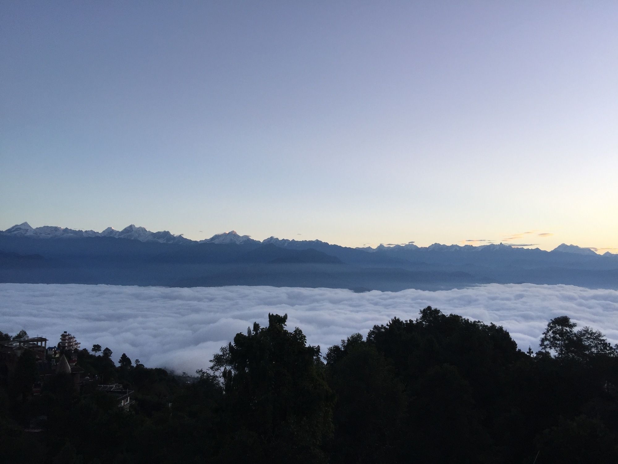 Everest Manla Resort Nagarkot Eksteriør bilde