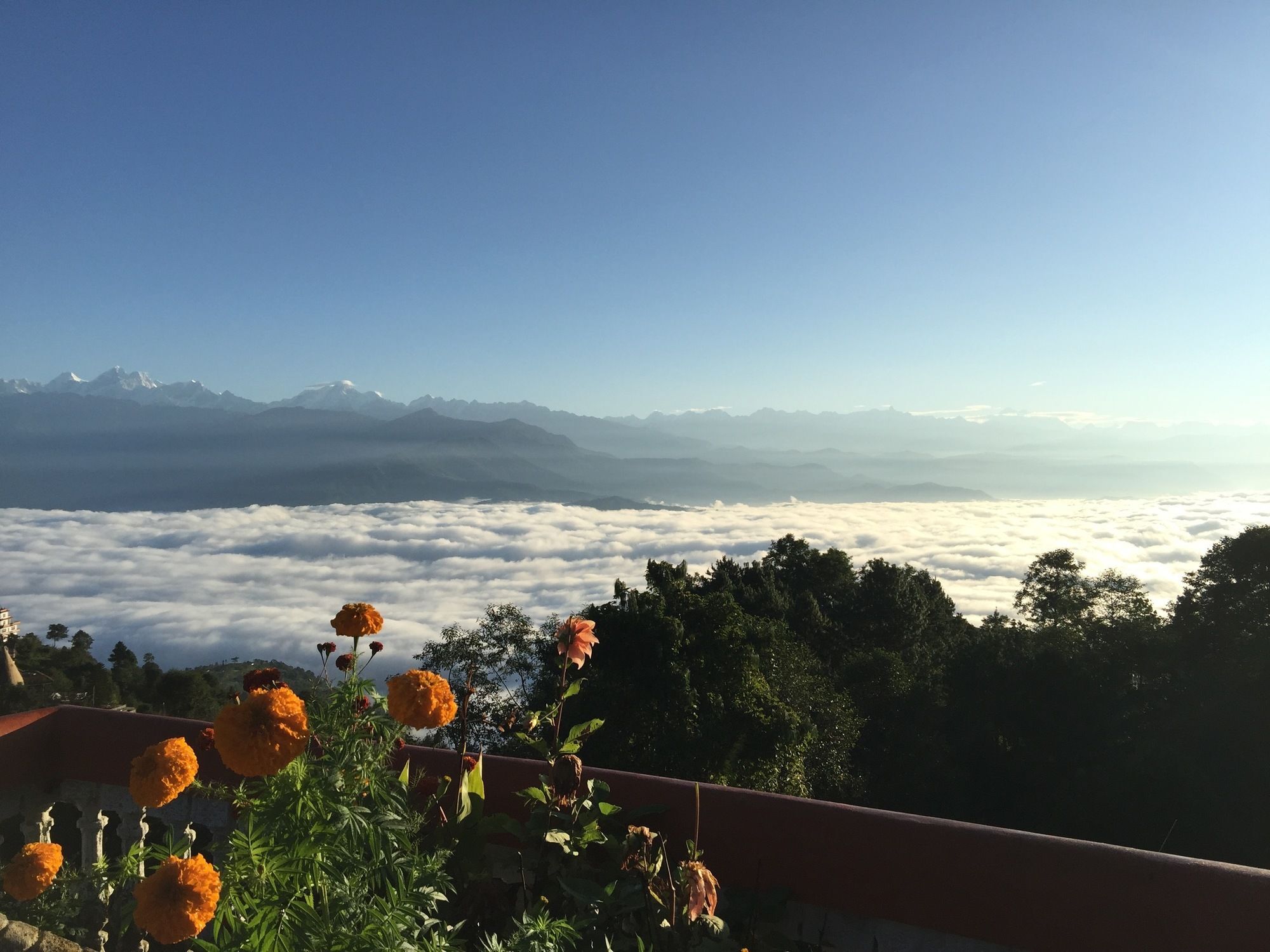 Everest Manla Resort Nagarkot Eksteriør bilde