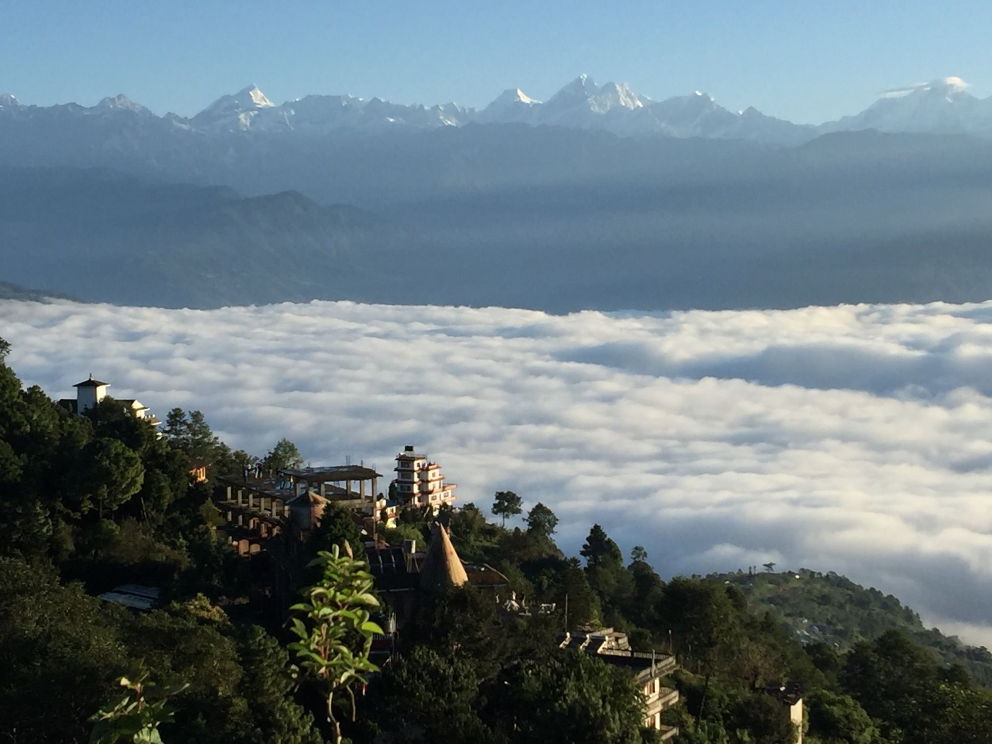 Everest Manla Resort Nagarkot Eksteriør bilde