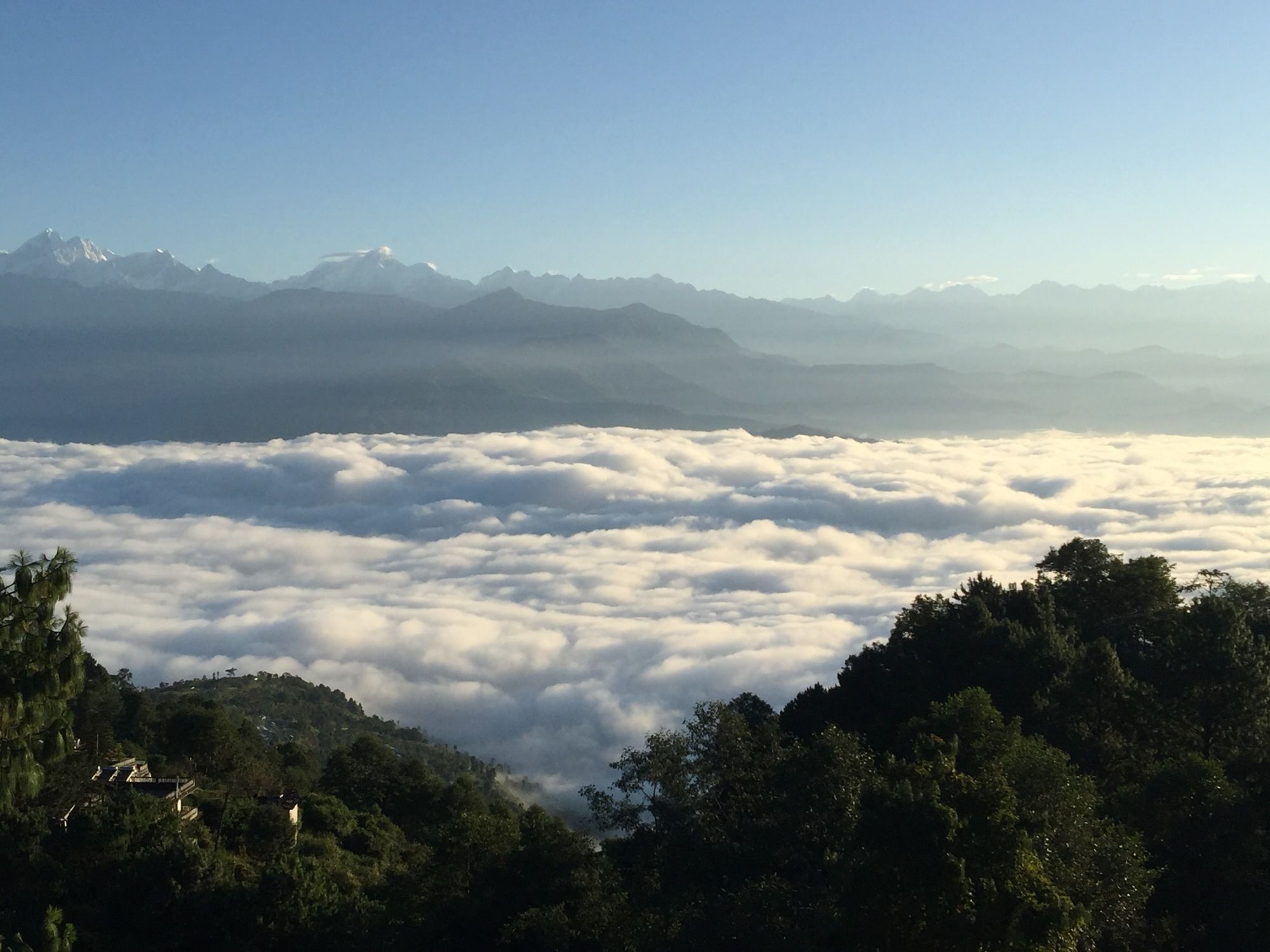 Everest Manla Resort Nagarkot Eksteriør bilde